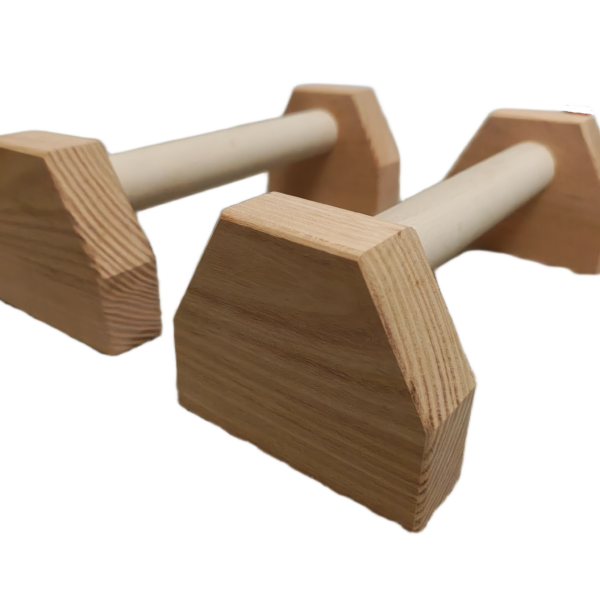 Uchwyty do pompek Drewniane Paraletki 30 cm Solidne na lata